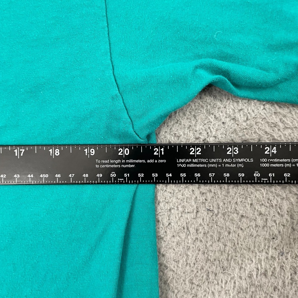 Vintage Hawaii Sunset T Shirt Men L Teal Single Stitch Destination Travel Tee - Picture 9 of 12